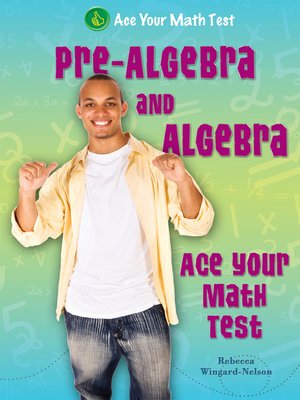 cover image of Pre-Algebra and Algebra